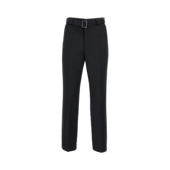 Mm6 By Maison Margiela Tailored Black Trousers With Front Zip - NWT